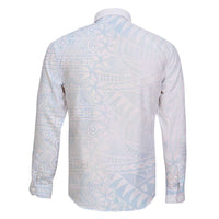 White Sunday Family Matching Short Sleeve Bodycon Dress and Hawaiian Shirt Plumeria Tatau Mix Tapa