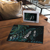 Aotearoa Personalized Lawn Bowls Maori Puzzle New Zealand Paua Shell Tribal Silver Fern - Polynesian Pride