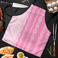 Vintage Pink Hawaiian Traditional Kapa Mix Flowers Lei Apron LT7 Pink - Polynesian Pride
