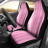 Vintage Pink Hawaiian Traditional Kapa Mix Flowers Lei Car Seat Cover LT7 - Polynesian Pride