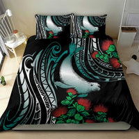 Aloha Hawaii Monk Seal Bedding Set Mix Ohia Lehua