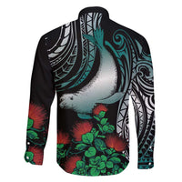 Aloha Hawaii Monk Seal Family Matching Tank Maxi Dress and Hawaiian Shirt Mix Ohia Lehua