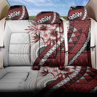Bula Fiji Back Car Seat Cover White Kaivity Masi Tapa