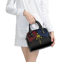 Philippines Heritage Shoulder Handbag Baybayin Philipinas Sun