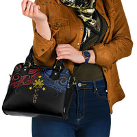 Philippines Heritage Shoulder Handbag Baybayin Philipinas Sun