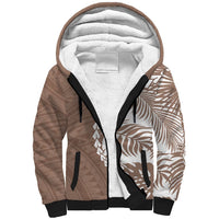 Polynesian Pride Sherpa Hoodie Polynesia Tribal - Tropical Brown LT7 Unisex Brown - Polynesian Pride