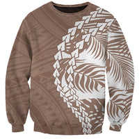 Polynesian Pride Sweatshirt Polynesia Tribal - Tropical Brown LT7 Unisex Brown - Polynesian Pride