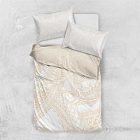 Samoa Lotu Tamaiti Ivory Bedding Set Teuila Tatau - Polynesian Pride