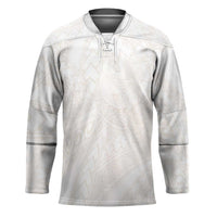 Samoa Lotu Tamaiti Ivory Hockey Jersey Teuila Tatau - Polynesian Pride