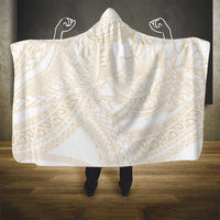 Samoa Lotu Tamaiti Ivory Hooded Blanket Teuila Tatau LT7 - Polynesian Pride