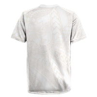 Samoa Lotu Tamaiti Ivory Rugby Jersey Teuila Tatau - Polynesian Pride