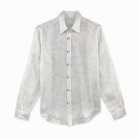 Samoa Lotu Tamaiti Ivory Women Casual Shirt Teuila Tatau - Polynesian Pride