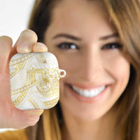 Samoa Lotu Tamaiti Gold AirPods Case Teuila Tatau LT7 Gold - Polynesian Pride