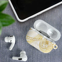 Samoa Lotu Tamaiti Gold AirPods Case Teuila Tatau LT7 - Polynesian Pride