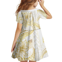 Samoa Lotu Tamaiti Gold Family Matching Tank Maxi Dress and Hawaiian Shirt Teuila Tatau - Polynesian Pride