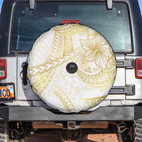Samoa Lotu Tamaiti Gold Spare Tire Cover Teuila Tatau - Polynesian Pride