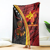 Papua New Guinea Independence Blanket PNG Bagi and Lime Pot LT7 - Polynesian Pride