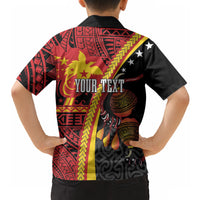 Papua New Guinea Independence Personalised Hawaiian Shirt PNG Bagi and Lime Pot LT7 - Polynesian Pride