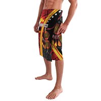 Papua New Guinea Independence Personalised Lavalava PNG Bagi and Lime Pot LT7 - Polynesian Pride