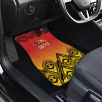 Papua New Guinea 1975 To The Future Car Mats Sepik Masks LT7 - Polynesian Pride