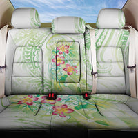 Summer Green Polynesian Jellyfish Back Car Seat Cover Watercolor Glows - Polynesian Pride