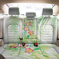Summer Green Polynesian Jellyfish Back Car Seat Cover Watercolor Glows - Polynesian Pride