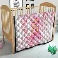 Rose Pink Polynesian Jellyfish Quilt Watercolor Glows - Polynesian Pride