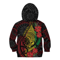 Vanuatu Meri Krismas Kid Hoodie Conch Shell Tribal Art LT7 - Polynesian Pride