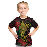 Vanuatu Meri Krismas Kid T Shirt Conch Shell Tribal Art LT7 Art - Polynesian Pride