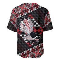 Taniko Aotearoa Baseball Jersey Poutama Mix Piwakawaka LT7 - Polynesian Pride