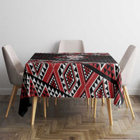 Taniko Aotearoa Tablecloth Poutama Mix Piwakawaka