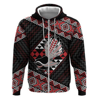 Taniko Aotearoa Zip Hoodie Poutama Mix Piwakawaka