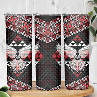 Taniko Aotearoa Skinny Tumbler Poutama Mix Piwakawaka - Ver02