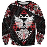 Taniko Aotearoa Sweatshirt Poutama Mix Piwakawaka - Ver02