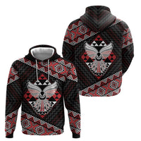 Taniko Aotearoa Zip Hoodie Poutama Mix Piwakawaka - Ver02