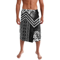 Maori Tukutuku Taniko Motifs Lavalava Black Poutama Mix Kowhaiwhai