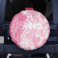 Polynesian Women's Day Spare Tire Cover Plumeria Passion - Pink LT7 - Polynesian Pride