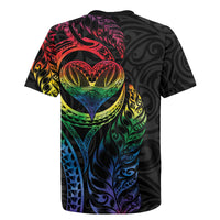New Zealand Pride Rugby Jersey Takatapui Rainbow Fern