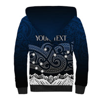 Personalised New Zealand Sherpa Hoodie Matariki Maori Patterns - Gradient LT7 - Polynesian Pride