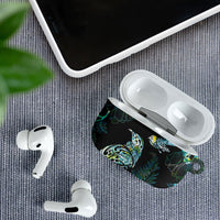 Aotearoa Maori Mahuru AirPods Case Spring Time - Paua Shell Green LT7 - Polynesian Pride