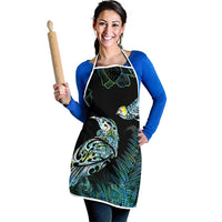 Aotearoa Maori Mahuru Apron Spring Time - Paua Shell Green LT7 - Polynesian Pride