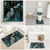 Aotearoa Maori Mahuru Bathroom Set Spring Time - Paua Shell Green LT7 - Polynesian Pride