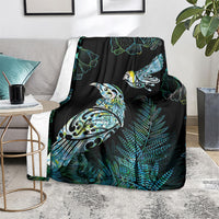 Aotearoa Maori Mahuru Blanket Spring Time - Paua Shell Green LT7 - Polynesian Pride
