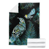 Aotearoa Maori Mahuru Blanket Spring Time - Paua Shell Green LT7 - Polynesian Pride