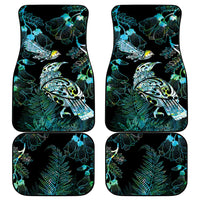 Aotearoa Maori Mahuru Car Mats Spring Time - Paua Shell Green LT7 - Polynesian Pride