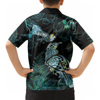 Aotearoa Maori Mahuru Hawaiian Shirt Spring Time - Paua Shell Green LT7 - Polynesian Pride