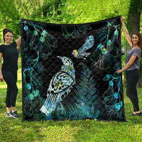 Aotearoa Maori Mahuru Quilt Spring Time - Paua Shell Green LT7 - Polynesian Pride
