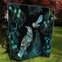 Aotearoa Maori Mahuru Quilt Spring Time - Paua Shell Green LT7 - Polynesian Pride