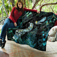 Aotearoa Maori Mahuru Quilt Spring Time - Paua Shell Green LT7 - Polynesian Pride