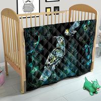 Aotearoa Maori Mahuru Quilt Spring Time - Paua Shell Green LT7 - Polynesian Pride